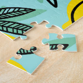 Citroenvruchten: zomermotief. legpuzzel (Zijkant)