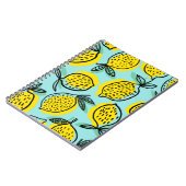 Citroenvruchten:  zomermotief. notitieboek (Linkerzijde)