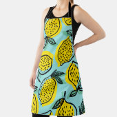 Citroenvruchten: zomermotief. schort (Insitu)