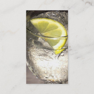 Citroenwater - visitekaartje voor levensmiddelen -