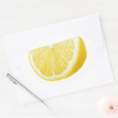 Citroenwig Ovale Sticker (Envelop)