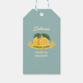 citroenwrongel cadeaulabel (Voorkant)