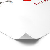 Citroenzuurcyclus Tricarbonzuur en acitaat Poster (Hoek)