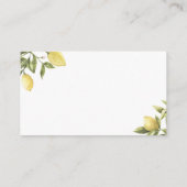 CITRON Citrus Behuizing Invoegen Kaart 3.5 "x2" (Achterkant)