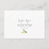 CITRON Citrus RSVP Informatiekaartje (Achterkant)