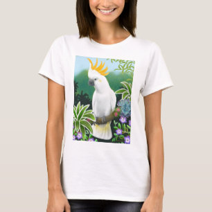 Citron Cockato Dames Babydoll T-shirt