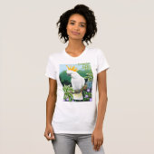 Citron Cockato Dames Petite T-Shirt (Voorkant volledig)