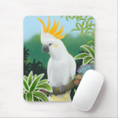 Citron Cockato Mousepad Muismat (Met muis)