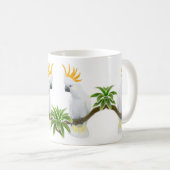 Citron Crested Cockato-Mok Koffiemok (Voorkant rechts)