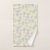 Citron Doodle Patroon Badhanddoek Set Bad Handdoek (Handdoek)