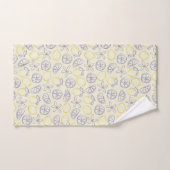 Citron Doodle Patroon Badhanddoek Set Bad Handdoek (Handdoek)