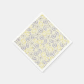 Citron Doodle Patroon servetten (Hoek)