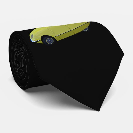 Citron-DS Cabrio Yellow Stropdas (Opgerold)