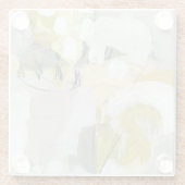 Citron Mist Glazen Onderzetter (Achterkant)