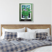 Citronella Dromen Schilderij van Alfred Fox Canvas Afdruk (Insitu (Slaapkamer))