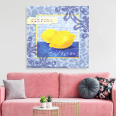 Citrons/Lemons Wall Decor Canvas Afdruk (Insitu (Woonkamer))