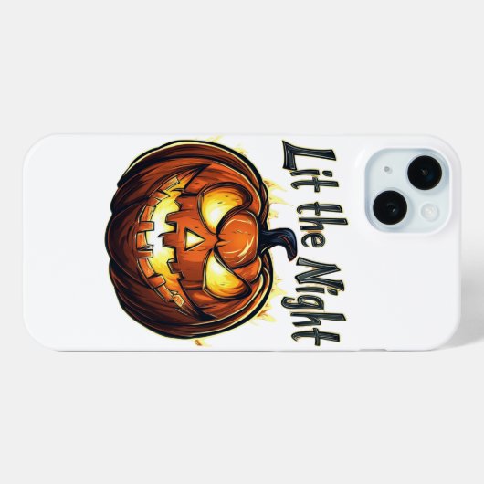 Citrouille Lumineuse Effrays, Design Halloween Case-Mate iPhone Case (Achterkant (horizontaal))