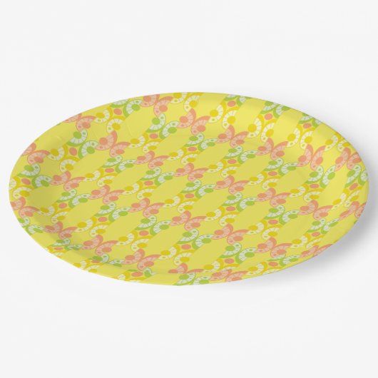 Citrus 9-inch Borden Papieren Bordje (Gekanteld)