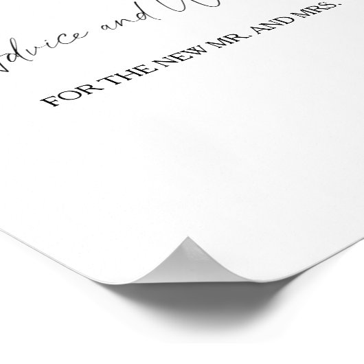 Citrus - Advies en wensen voor Passen getrouwd Poster (Hoek)