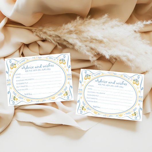 Citrus advies en wensen Vrijgezellenfeest Kaart