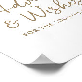 Citrus advies en wensen Vrijgezellenfeest teken Poster (Hoek)