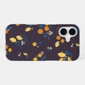 Citrus After Dark iPhone 16 Hoesje (Achterkant horizontaal)