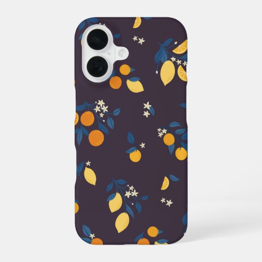 Citrus After Dark iPhone 16 Hoesje (Achterkant)
