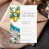 Citrus Amalfi Coast Couples Douche Kaart