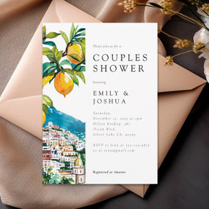 Citrus Amalfi Coast Couples Douche Kaart