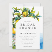 Citrus Amalfi Coast Vrijgezellenfeest Kaart (Voorkant)