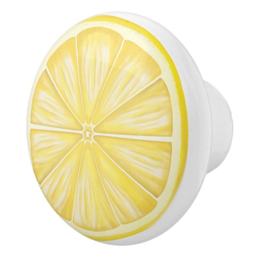 Citrus Amalfi kust Keramische Knop (Rechts)