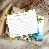 Citrus Amalfi Vrijgezellenfeest Recept Kaart