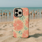 Citrus and Ice Pattern  iPhone Hoesje