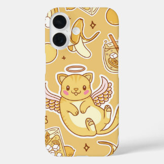 Citrus Angel Kat Sweet Lemon iPhone 16 Hoesje