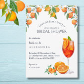 Citrus Aperol Love bij First Spritz Vrijgezellenfe Kaart