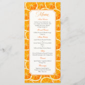 Citrus Aperol Spritz Feestmenu Menu (Voorkant)