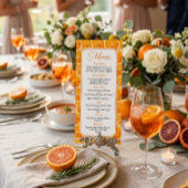 Citrus Aperol Spritz Feestmenu Menu