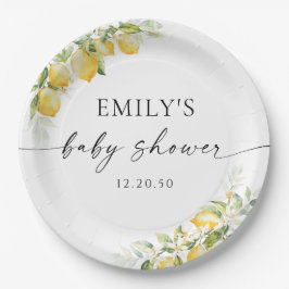 Citrus Baby shower Papier Bord