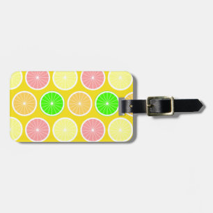 Citrus Bagagelabel