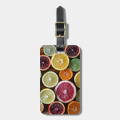 citrus bagagelabel (Voorkant verticaal)