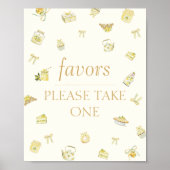 Citrus Bakkerij Favorieten Poster (Voorkant)