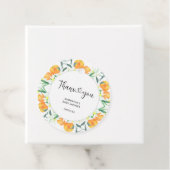 Citrus bedankt bedankjes labels (In situ)