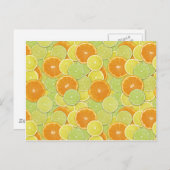 Citrus Benefits Briefkaart (Voorkant / Achterkant)