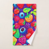 Citrus & Berries Burst Bad Handdoek (Handdoek)