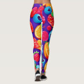 Citrus & Berries Burst Leggings (Achterkant)