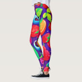 Citrus & Berries Burst Leggings (Links)