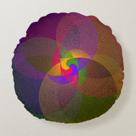 Citrus Blend Round Pillow Rond Kussen