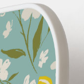 Citrus Bloemen Patroon Sky Blue Pickleball Paddle (Links Detail)