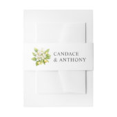 Citrus bloemenbruiloft uitnodigingen wikkel (Voorkant Voorbeeld)