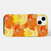 Citrus & Bloemig iPhone Hoesje (Achterkant horizontaal)